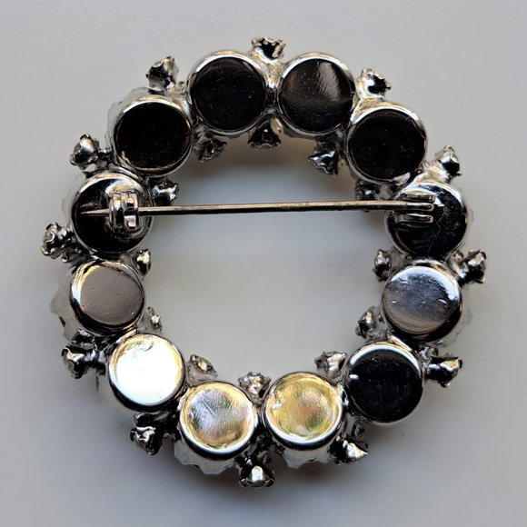 Vintage Rhinestone Brooch - Picture 2 of 2